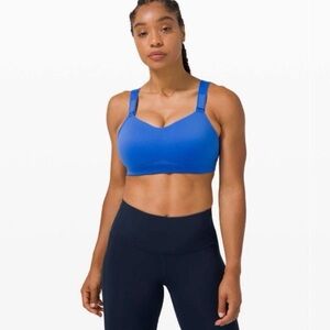 Lululemon Colbalt Blue Swiftly Speed Sports Bra